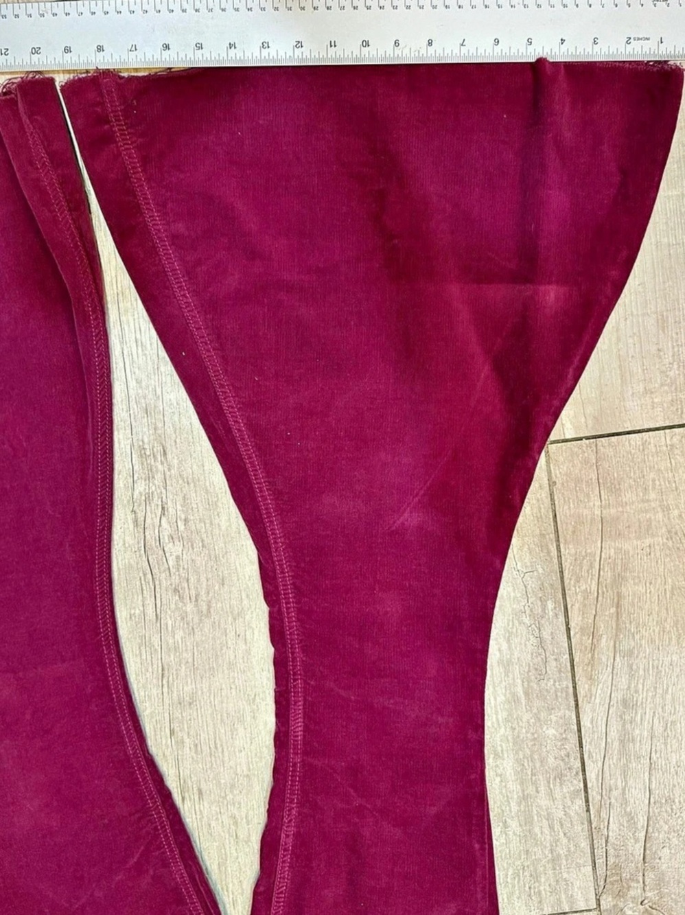 Free People We The Free Ray of Sunshine Cord Flare Jeans 27 Like New - Picture 9 of 12